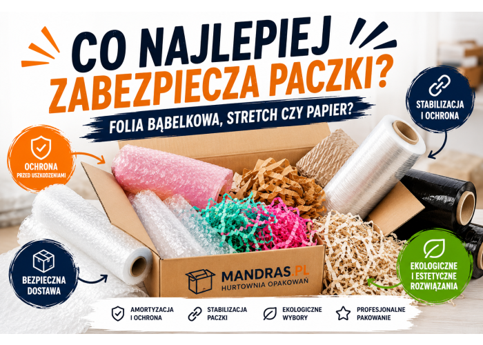 Co naprawdę najlepiej zabezpiecza paczki?